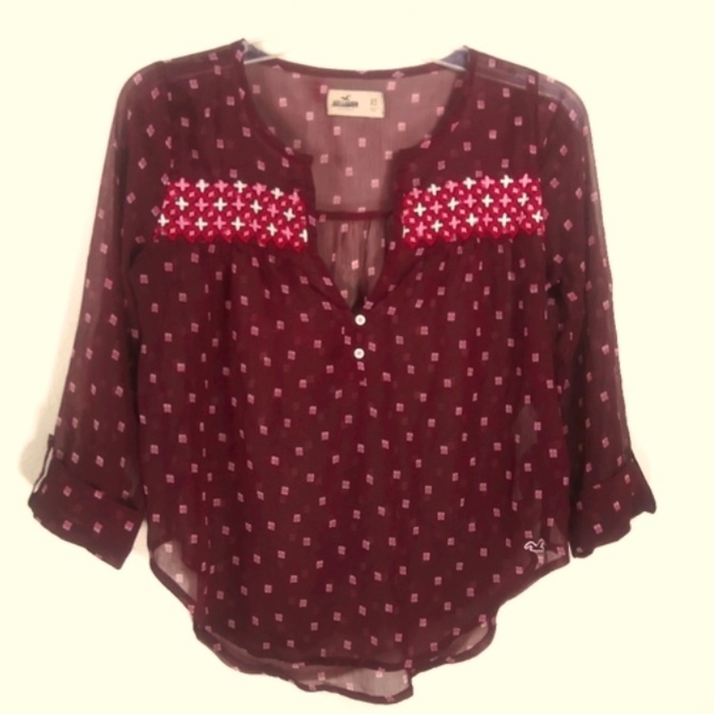 Hollister Sheer Top